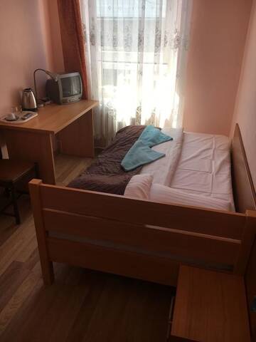 Фото номера Одноместный номер с общей ванной комнатой Отель Hotel Haga г. Ченстохова 5
